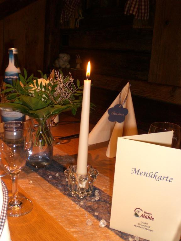 Landgasthof Untere Muehle Alpirsbach Kültér fotó